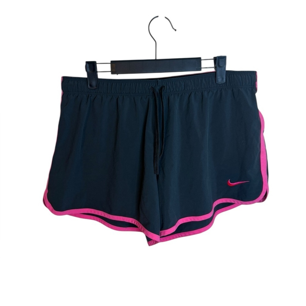 Nike Gray and Pink Heritage Active Shorts